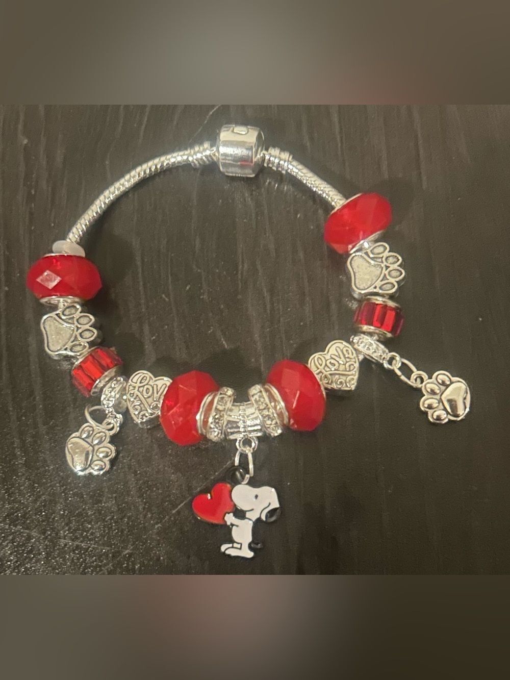 Snoopy Charm Bracelet
